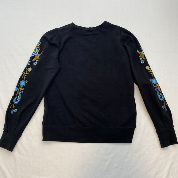 Gap & Drew Sweater Top Wool Embroidered Womens XS Brown Black Lot of 3 - Picture 5 of 16